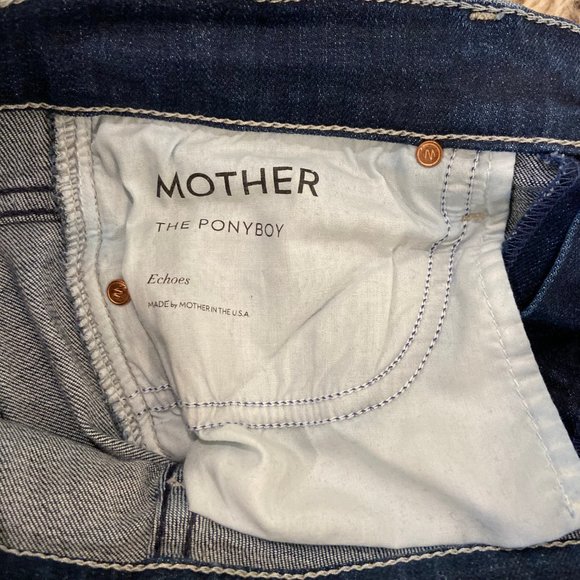 MOTHER The Ponyboy Cuffed Jeans - Picture 2 of 6